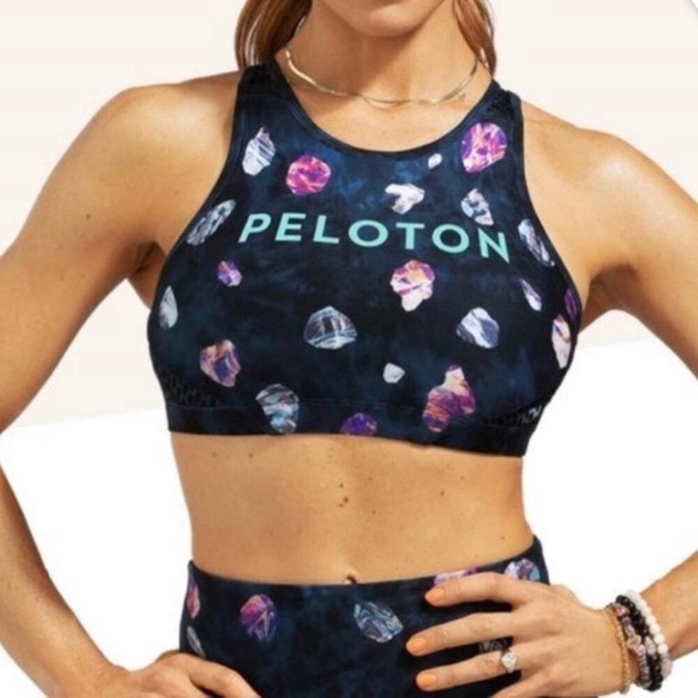 Peloton x WITH Asteroid High Neck Sports Bra - Size: Small